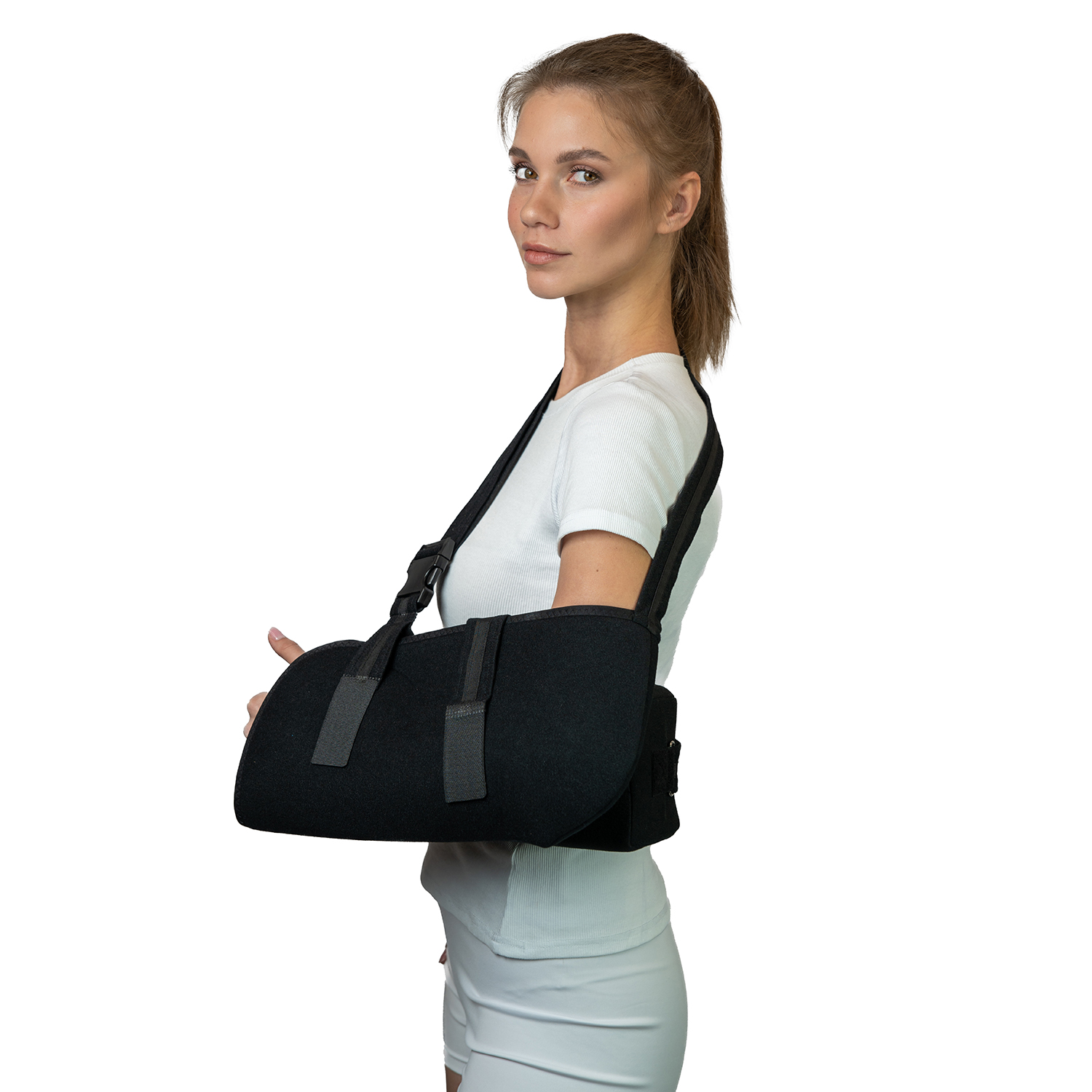 Опора плечевая  c мягким подлокотником  30 градусов