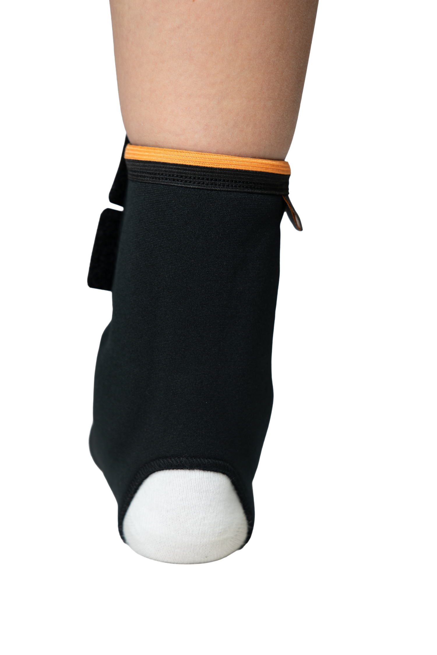 Суппорт лодыжки с защитой лодыжечной подушечки с застежкой на липучке