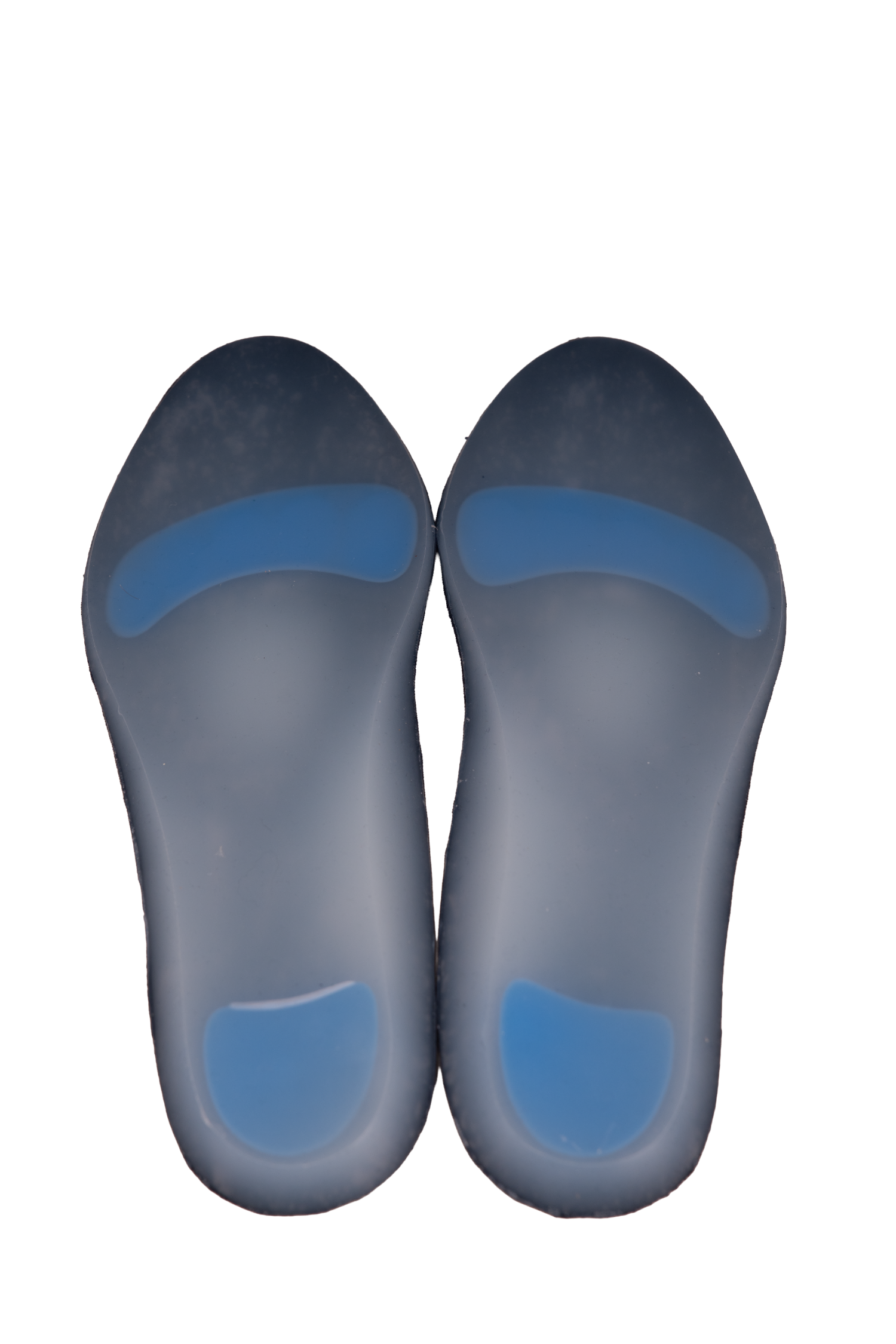 Стелька силиконовая, полная длина, тканевое покрытие