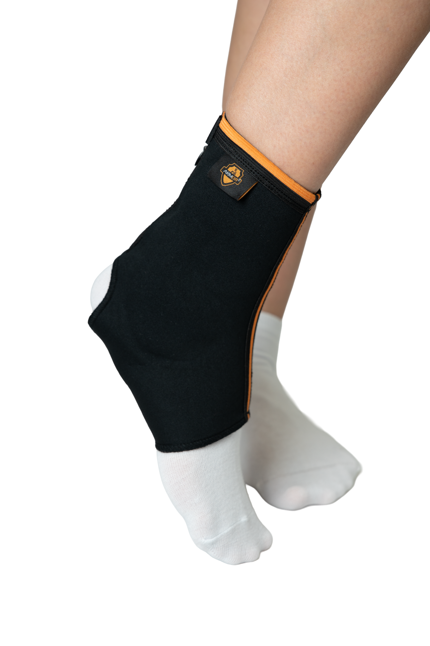 Суппорт лодыжки с защитой лодыжечной подушечки с застежкой-молнией