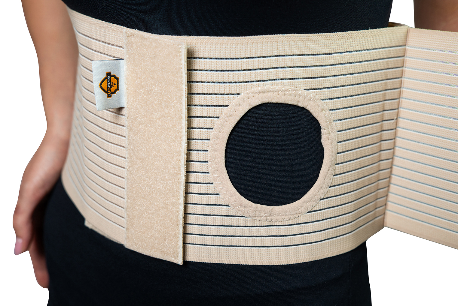 Брюшной бинт для колостомического мешка высотой 16 см