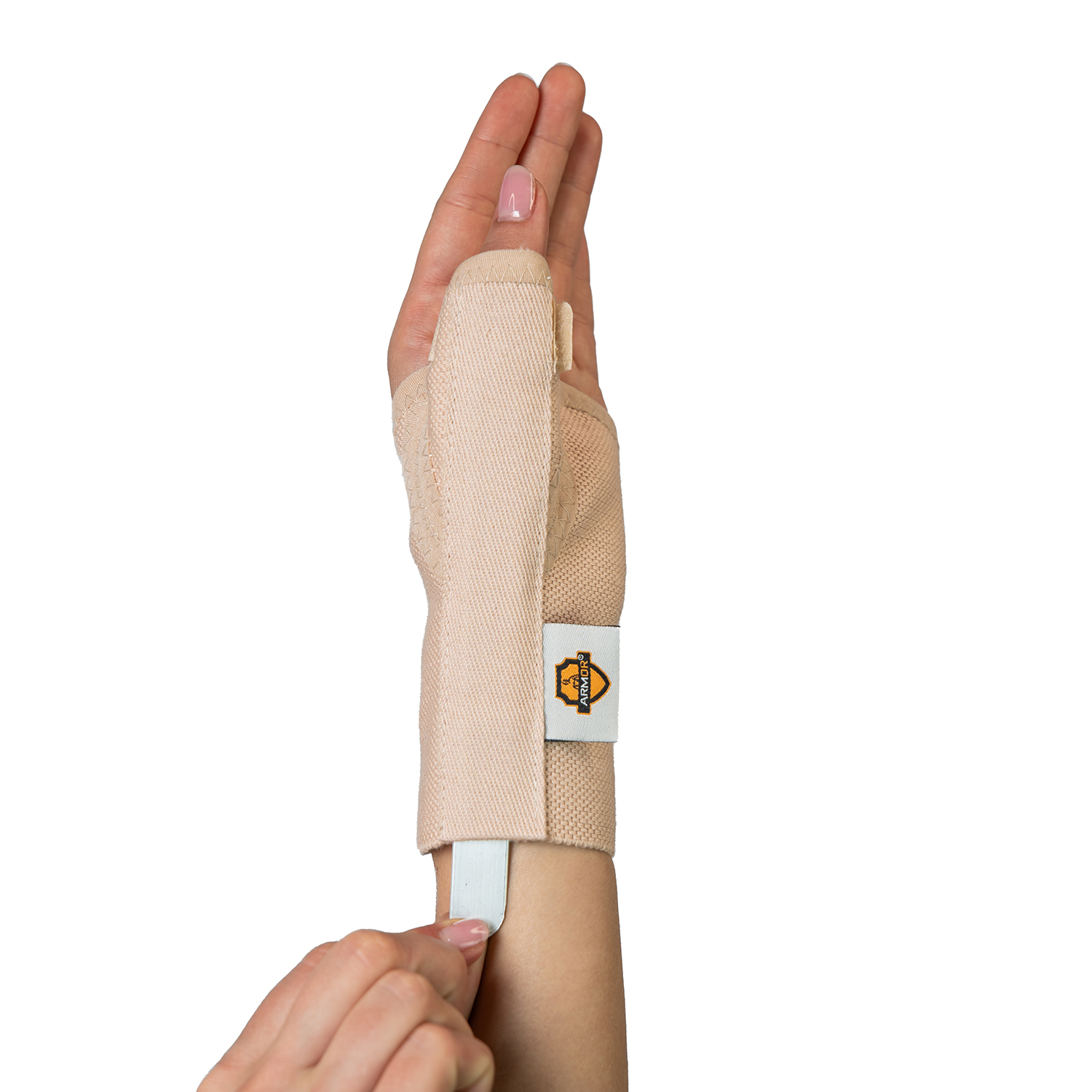 Шина правая базовая для большого пальца с алюминиевой опорой