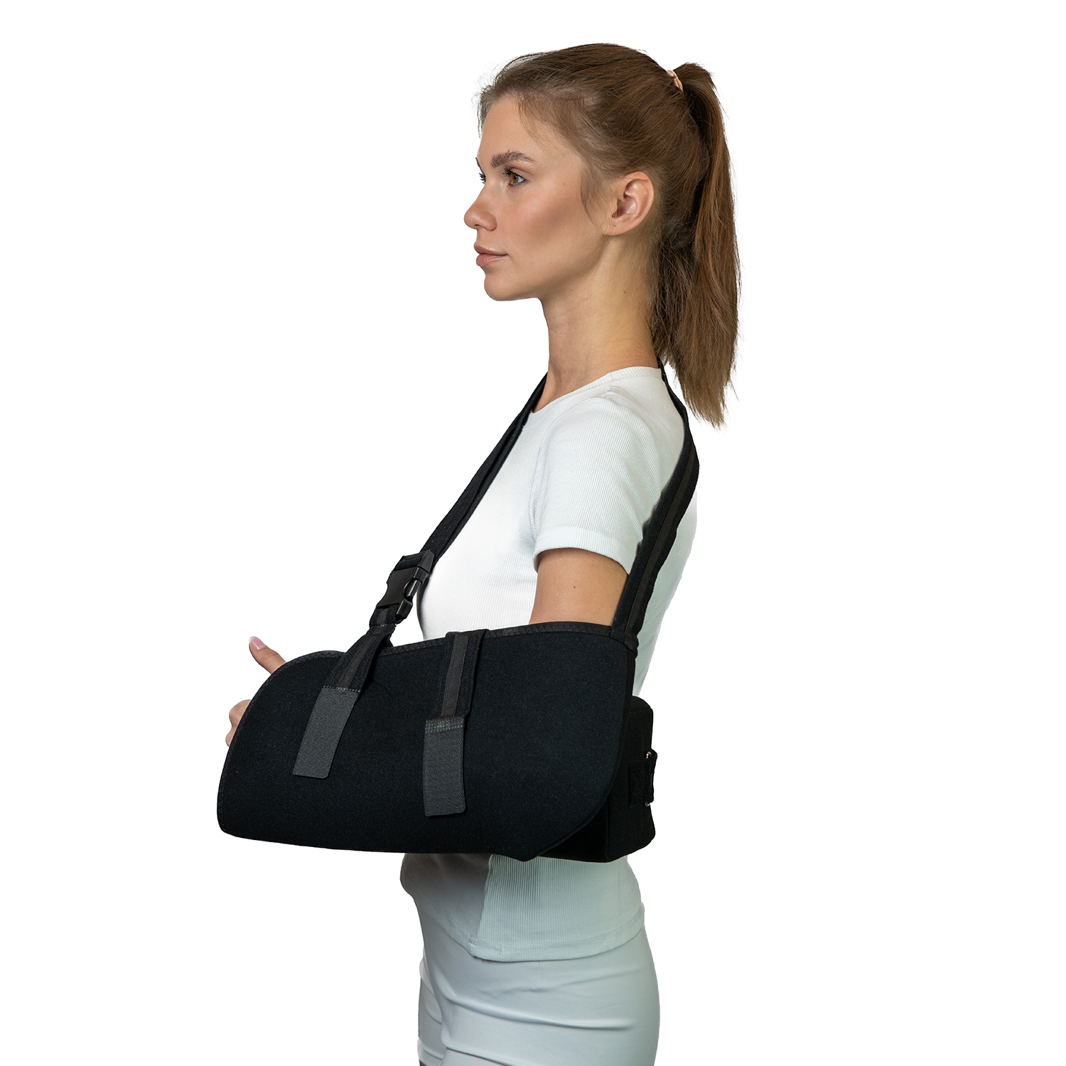 Опора плечевая  c мягким подлокотником  30 градусов