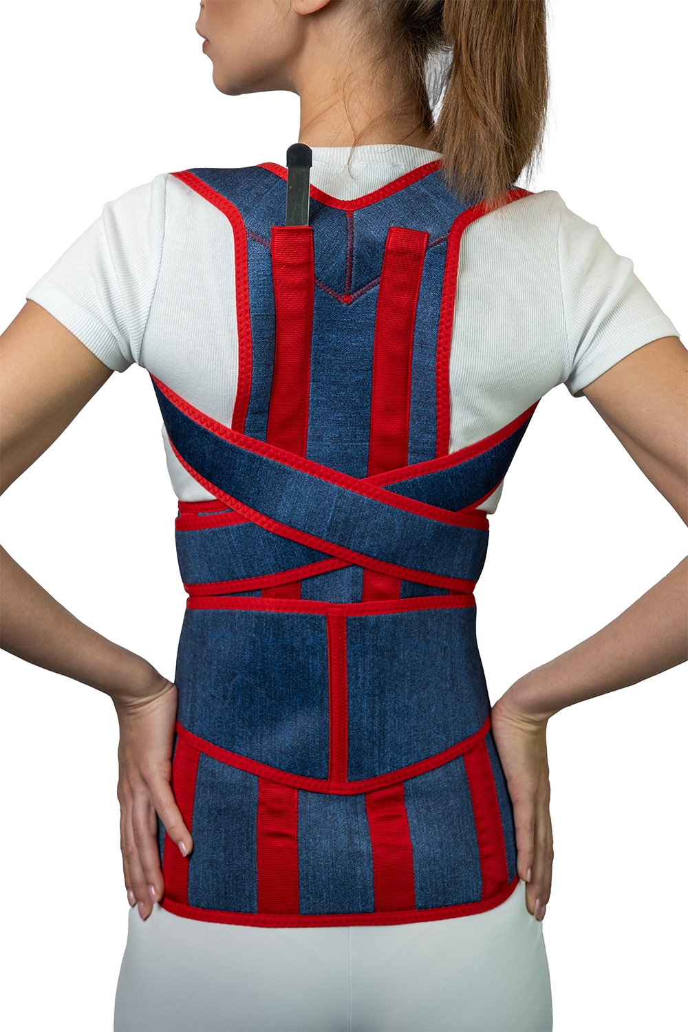 Корсет для поясницы джинс