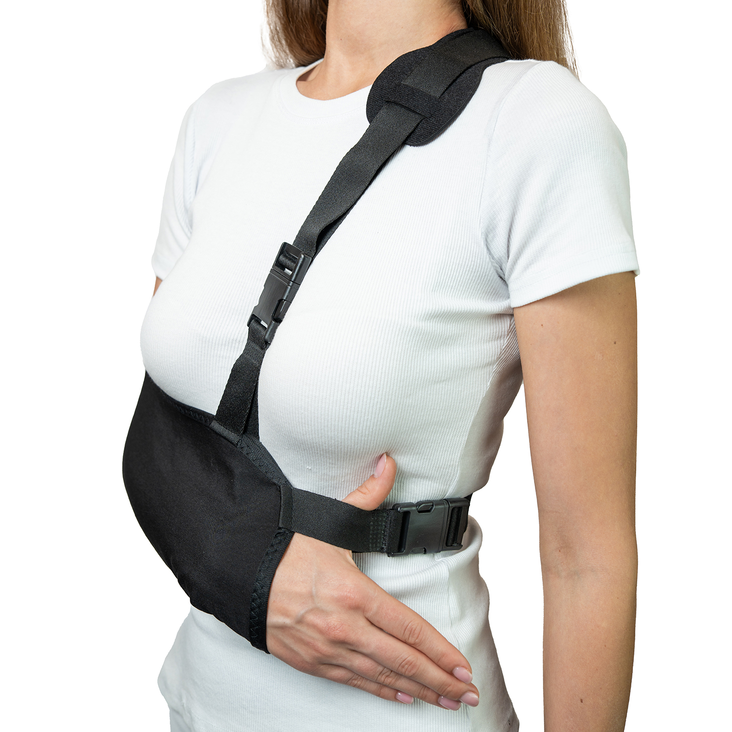 Нарукавник с дополнительным поясом, габардин базовый