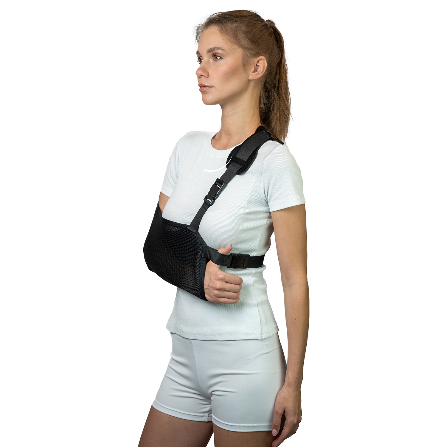 Бандаж базовый на руку, ткань сетчатая