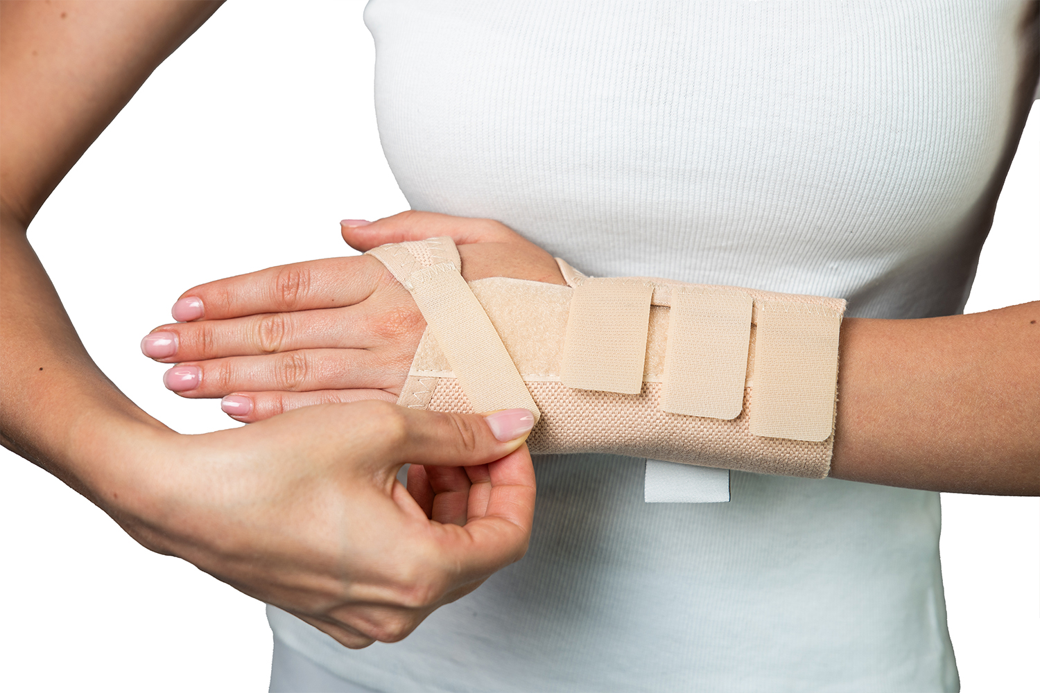 Шина правая для кисти и запястья короткая