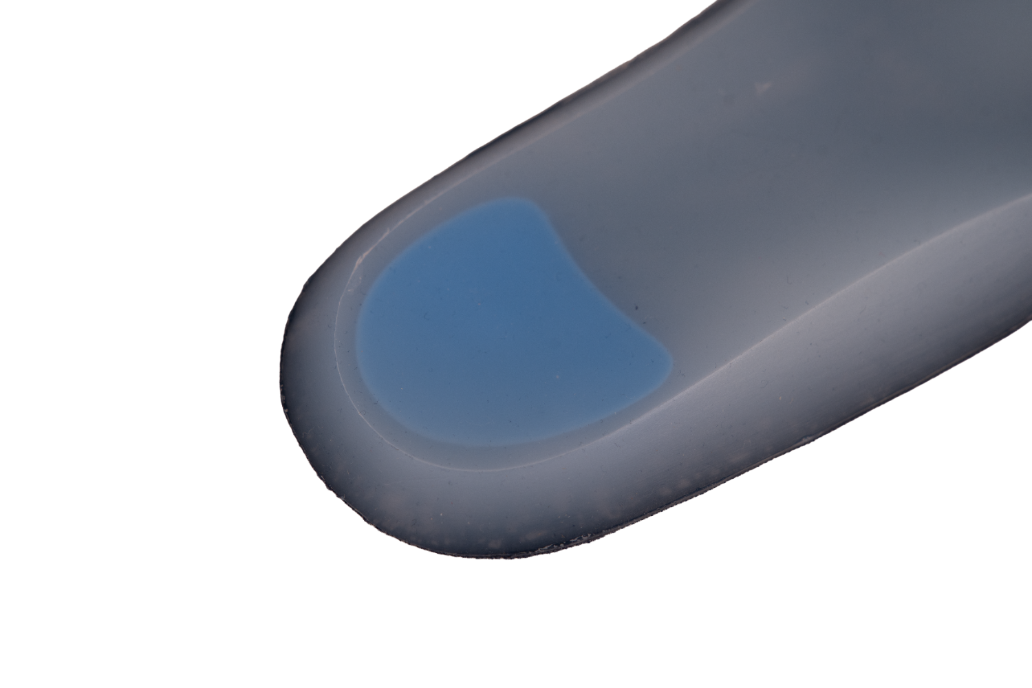 Стелька силиконовая, полная длина, тканевое покрытие