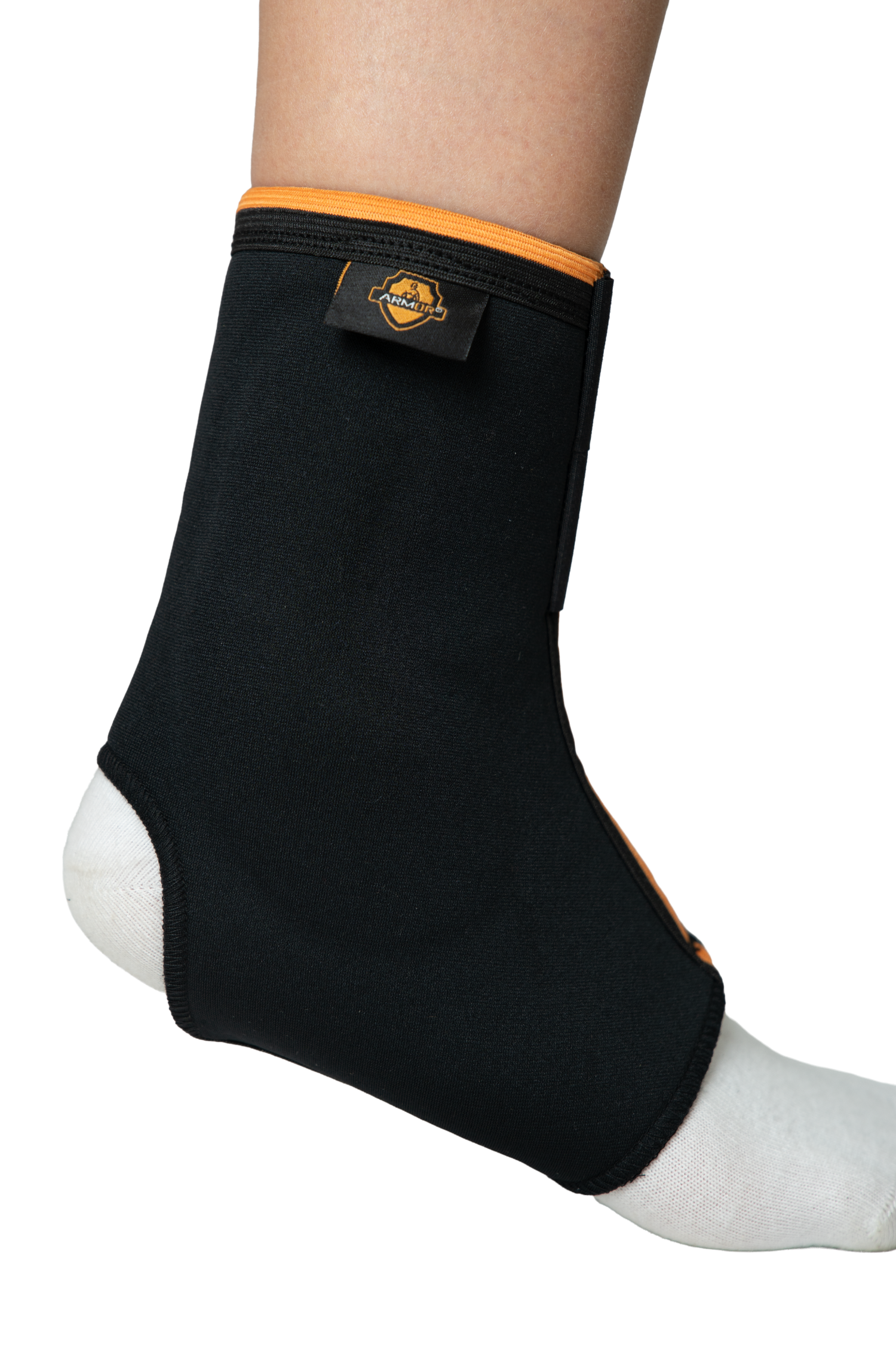 Суппорт лодыжки с защитой лодыжечной подушечки с застежкой на липучке