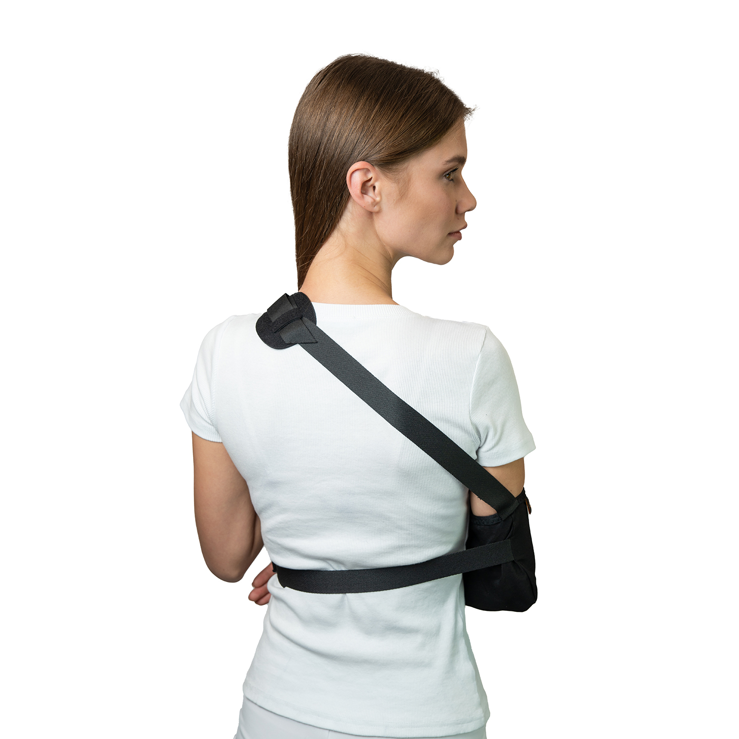 Нарукавник с дополнительным поясом, габардин базовый