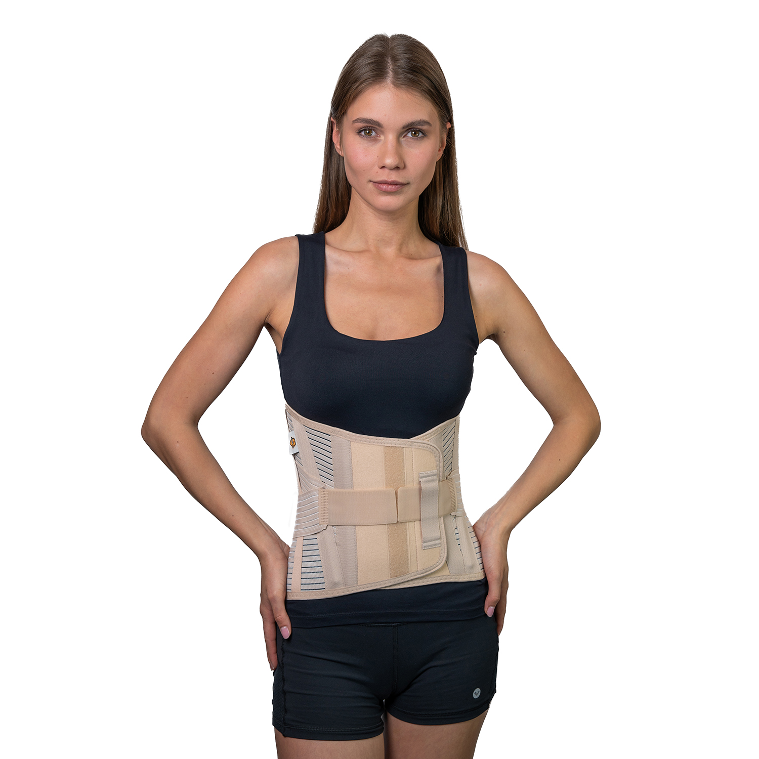 Корсет пояснично-крестцовый с дополнительными поясами, высота спины 32 см