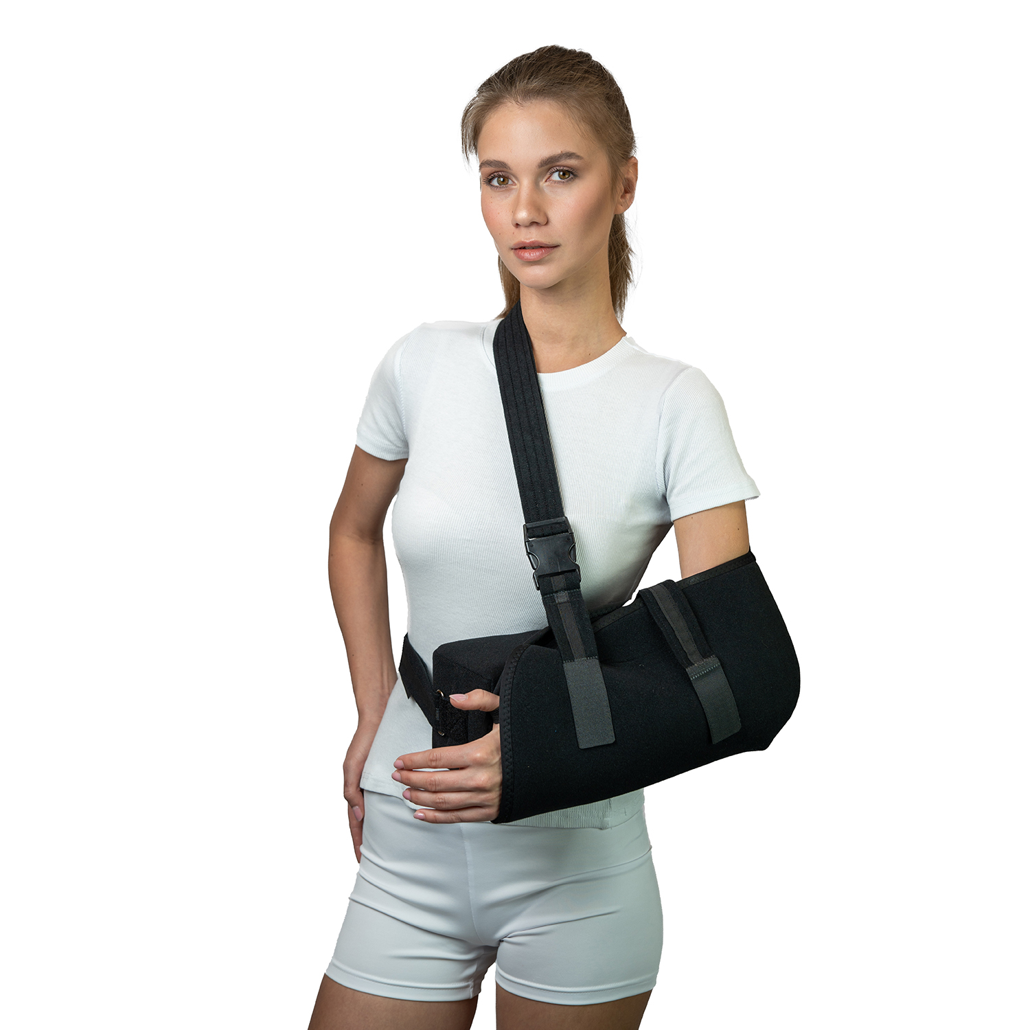 Опора плечевая  c мягким подлокотником  30 градусов