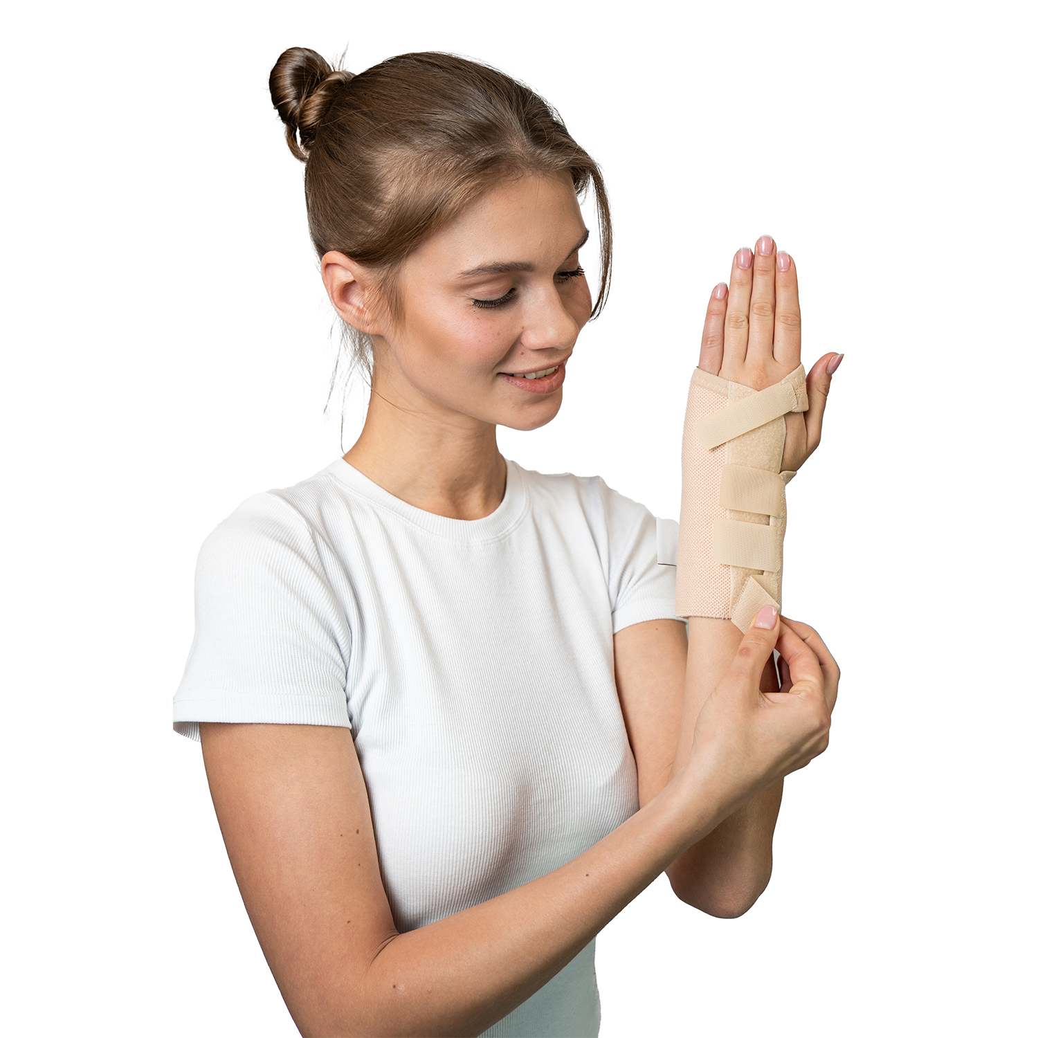 Шина правая для кисти и запястья короткая