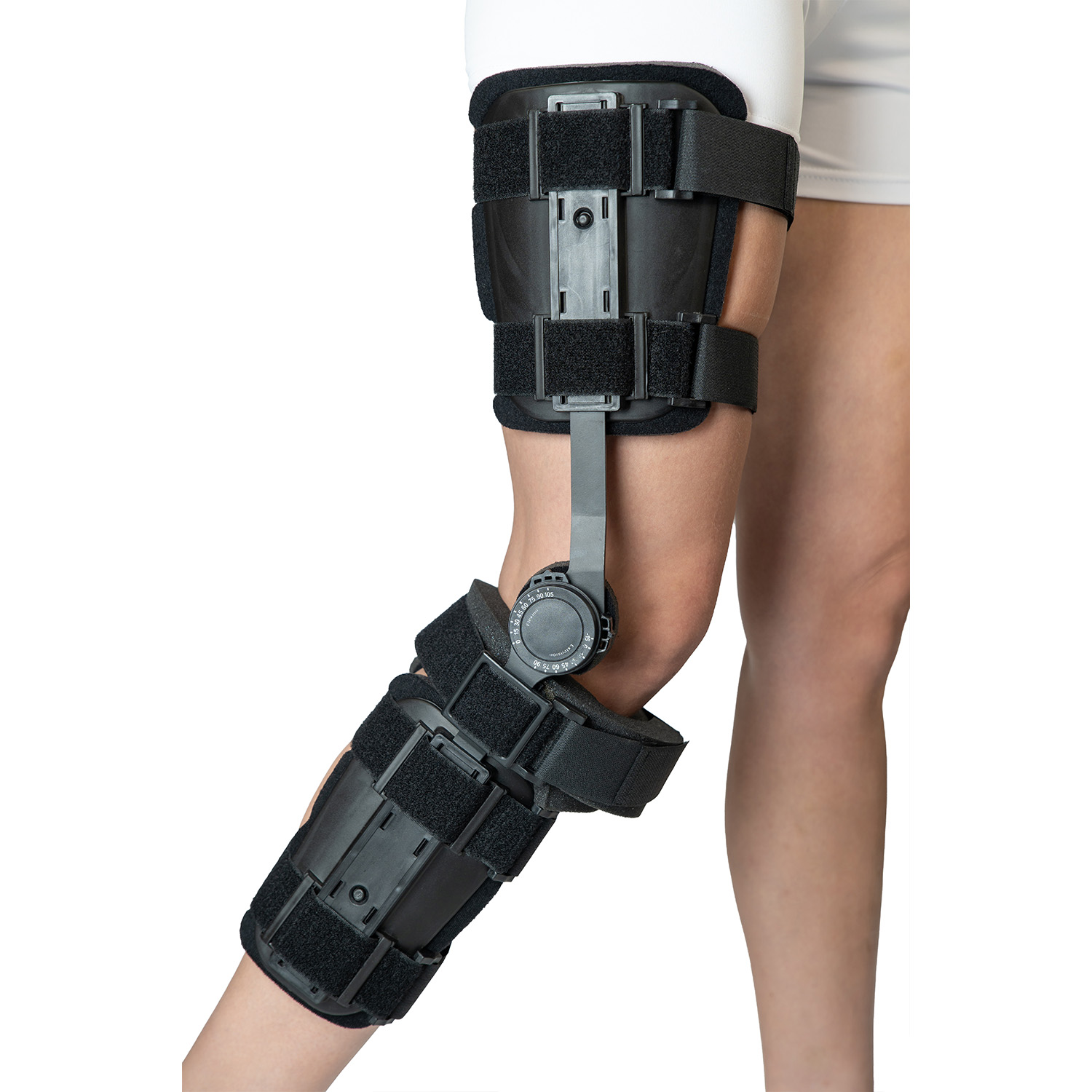 Ортез коленный расширяемый, регулируемый по углу наклона