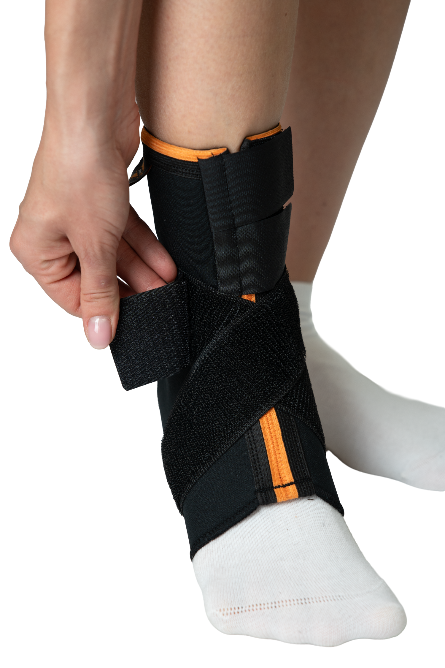 Суппорт лодыжки с застежкой на липучку