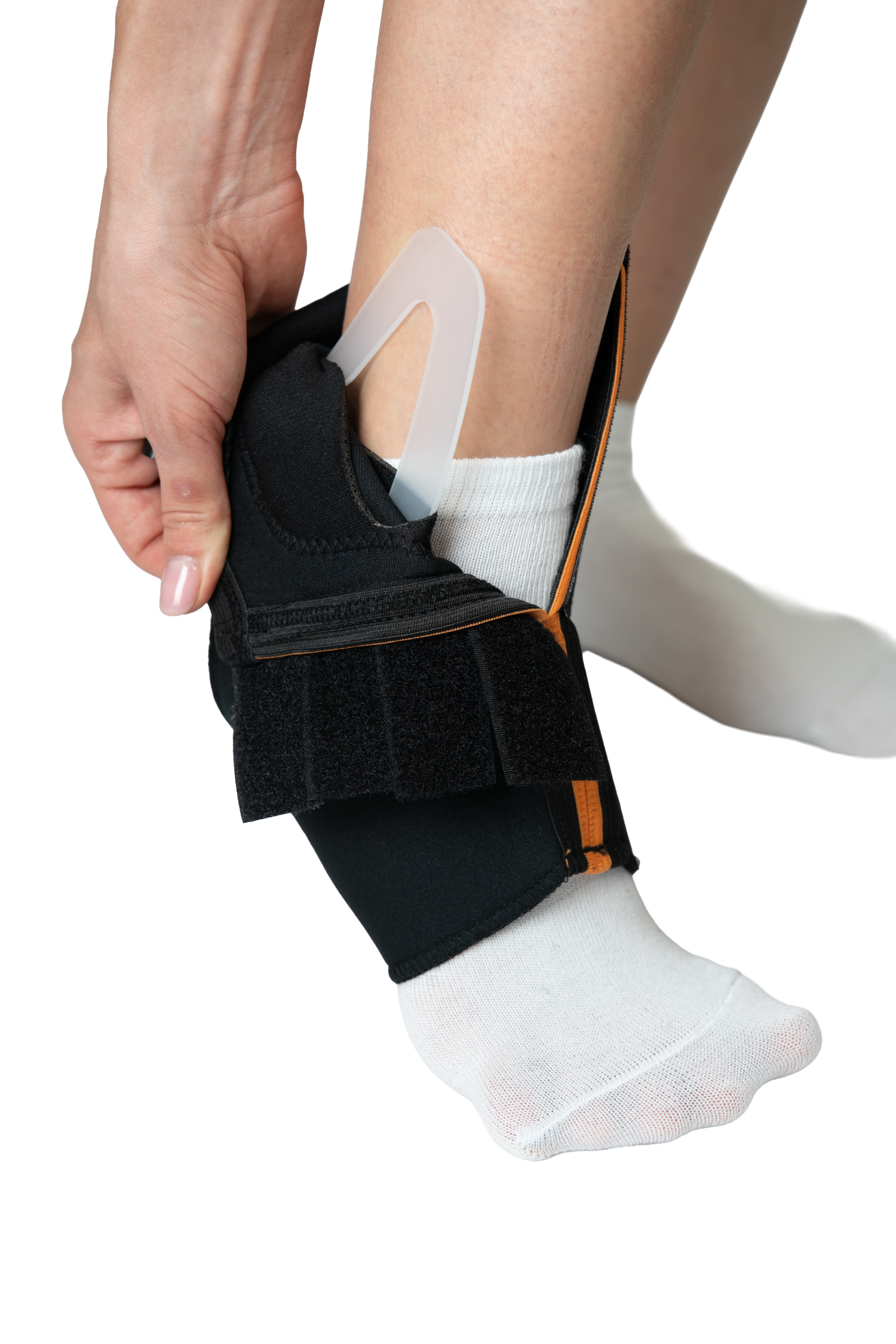 Стабилизатор лодыжки с застежкой на липучке