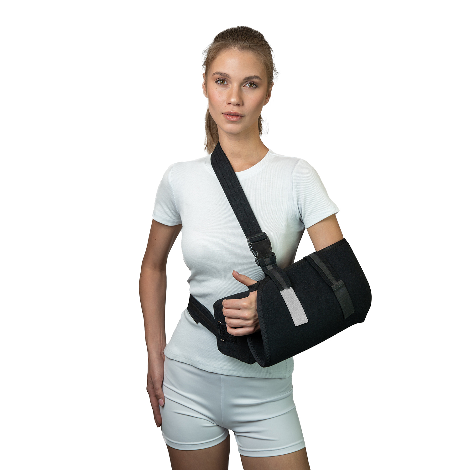 Опора плечевая  c мягким подлокотником  30 градусов