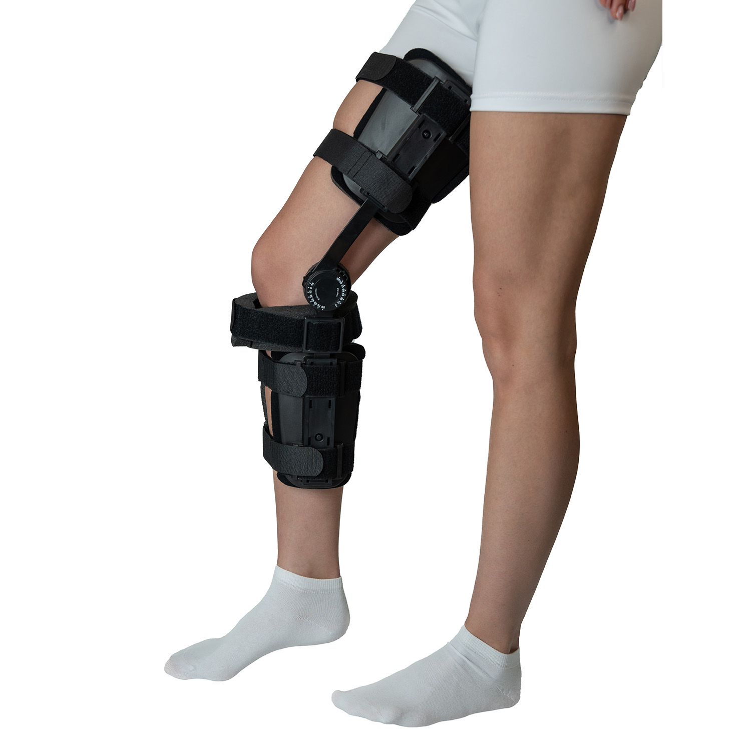 Ортез коленный расширяемый, регулируемый по углу наклона