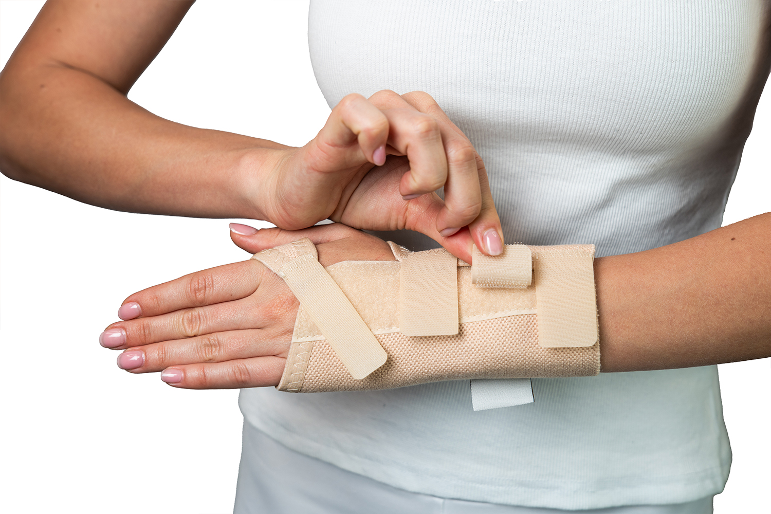 Шина правая для кисти и запястья короткая