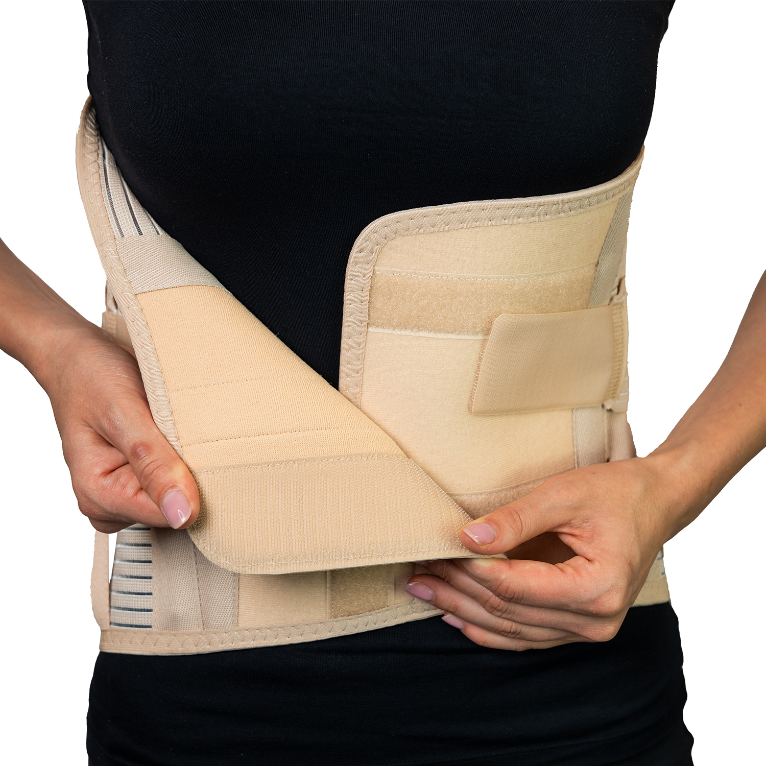 Корсет пояснично-крестцовый с дополнительными поясами, высота спины 32 см