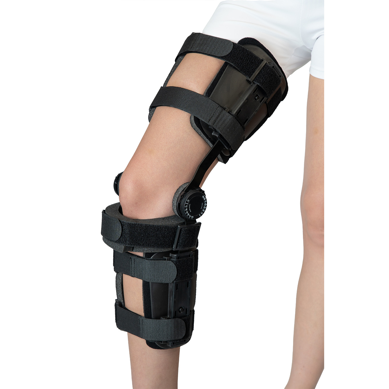 Ортез коленный расширяемый, регулируемый по углу наклона