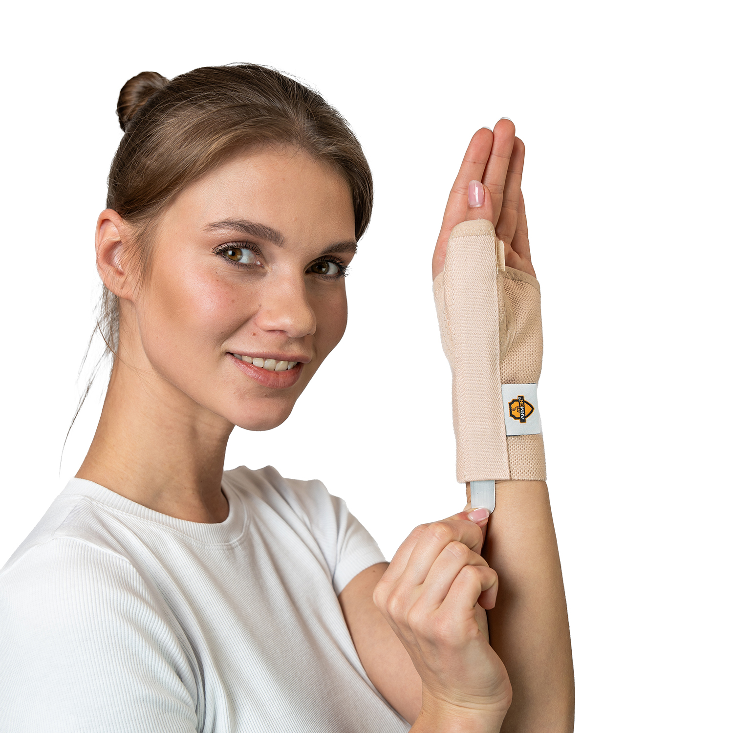 Шина правая базовая для большого пальца с алюминиевой опорой