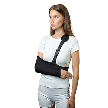 Нарукавник с дополнительным поясом, габардин базовый