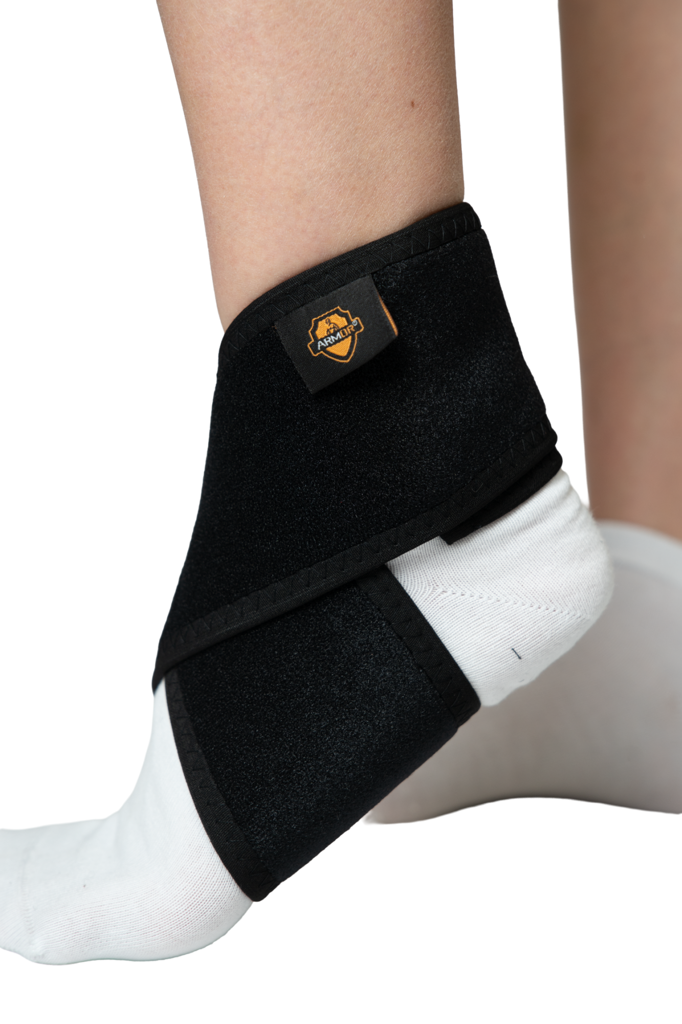 Кронштейн для лодыжки из 8 бинтов