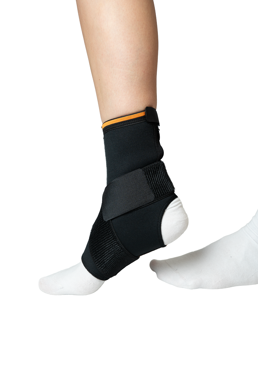 Суппорт лодыжки с застежкой-молнией