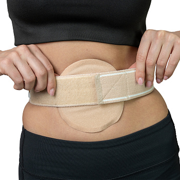 Пояс пупочный взрослый, высотой 6 см