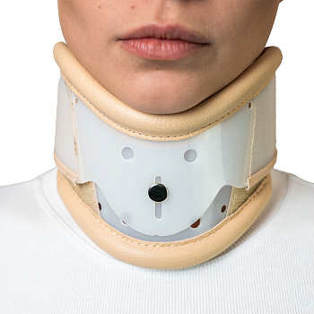 Воротник шейный, регулируемый по длине, пластиковый, премиум-класс