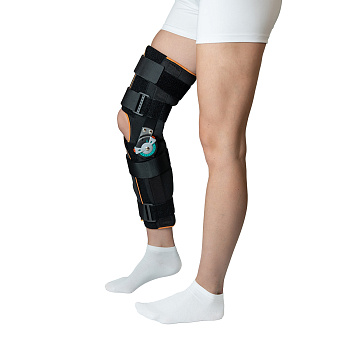 Ортез коленный неопреновый, регулируемый по углу наклона