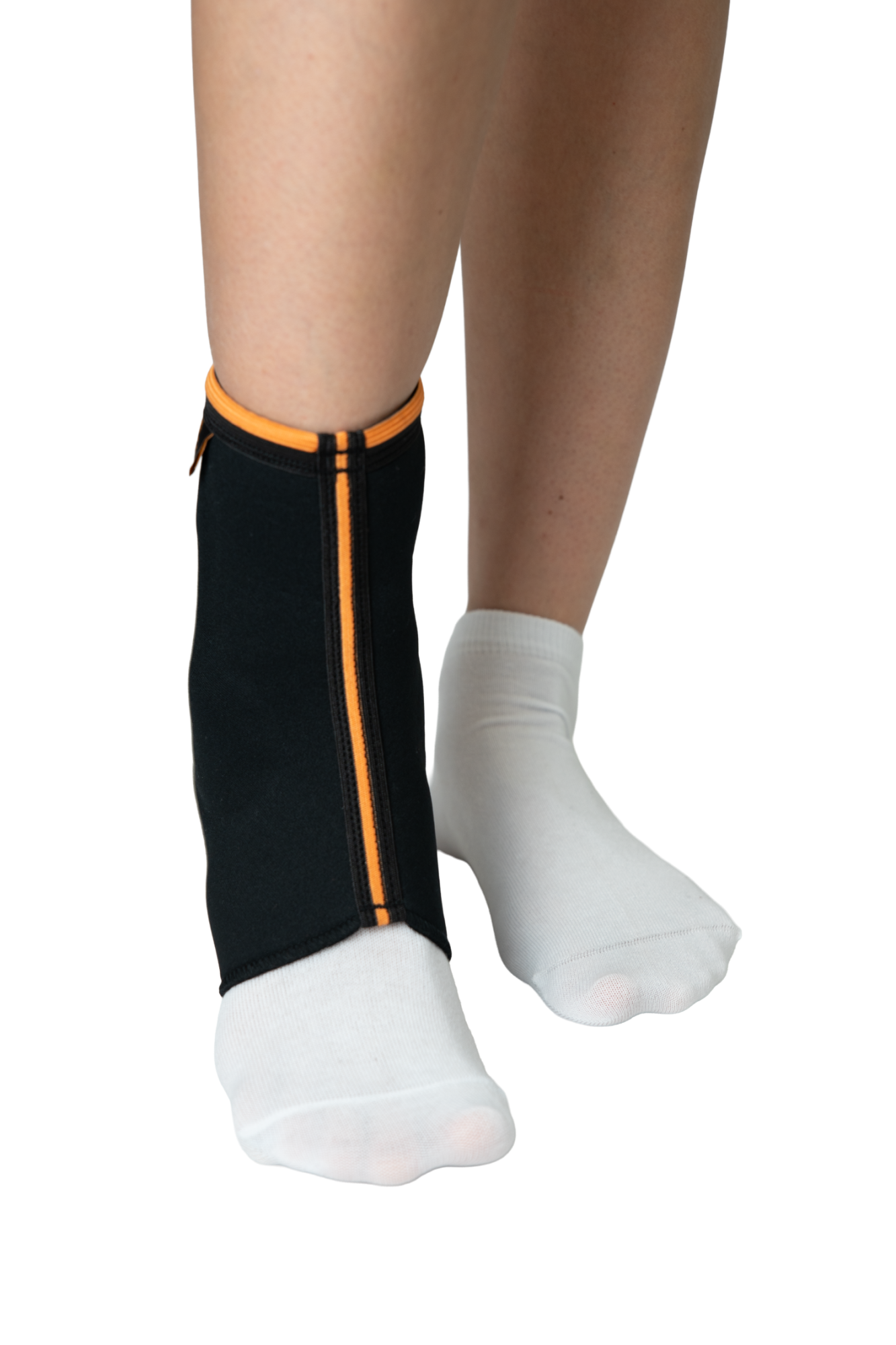 Суппорт лодыжки с защитой лодыжечной подушечки с застежкой-молнией