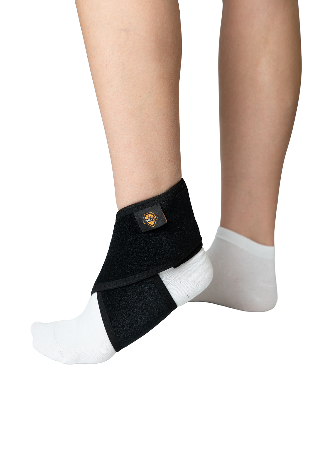 Кронштейн для лодыжки из 8 бинтов