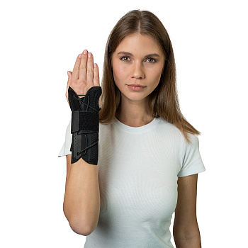 Шина для кисти и запястья, ткань сетчатая